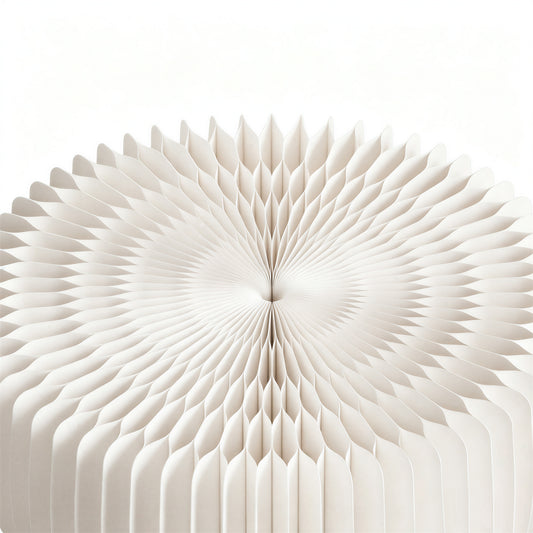 Hourglass Honeycomb Paper Table showing its structure and design details