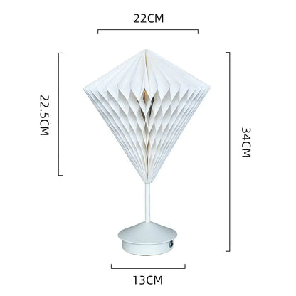 Wholesale Foldable Honeycomb Paper Table Lamp