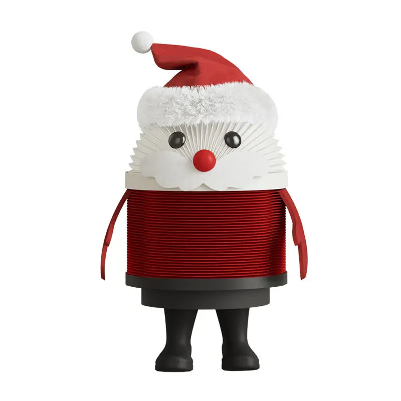 Wholesale Foldable Paper Christmas Santa and Snowman Decorations