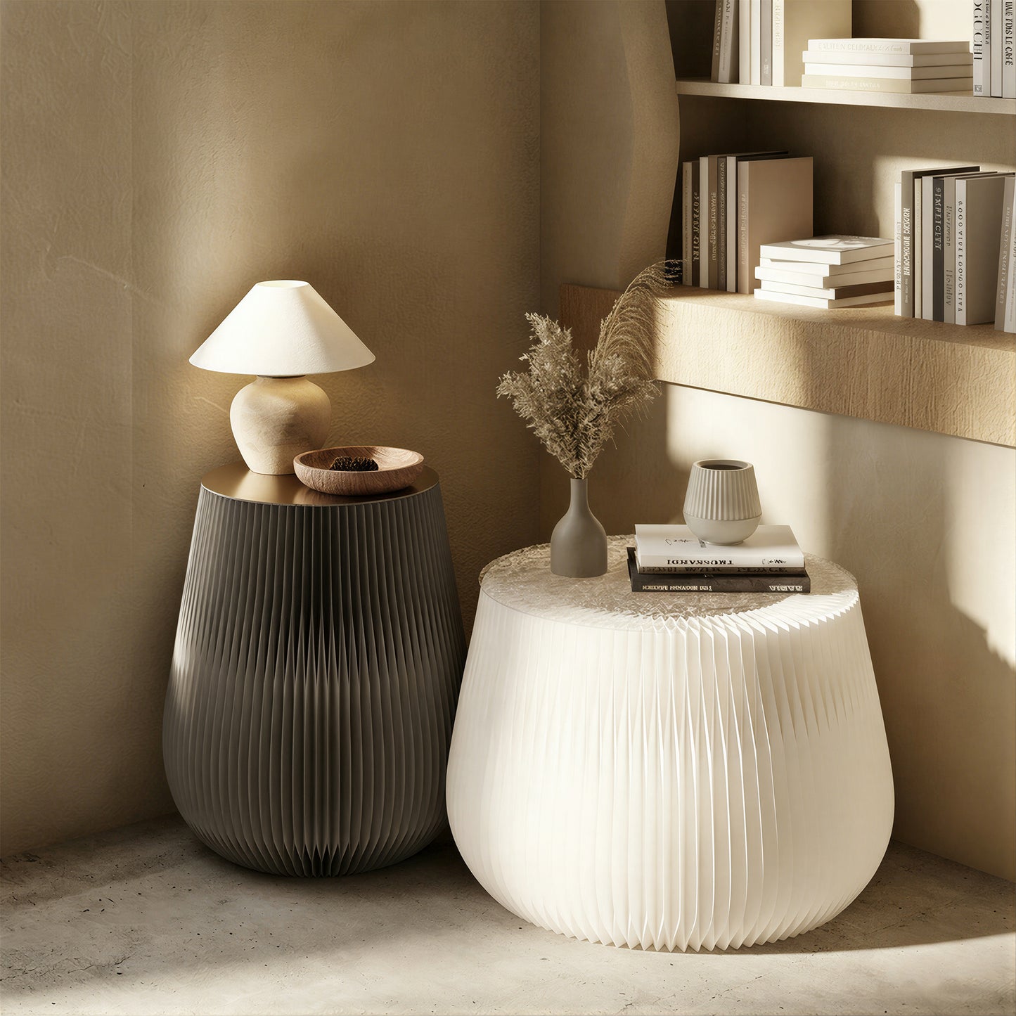 Honeycomb Paper Storage Table showing its structure and design details