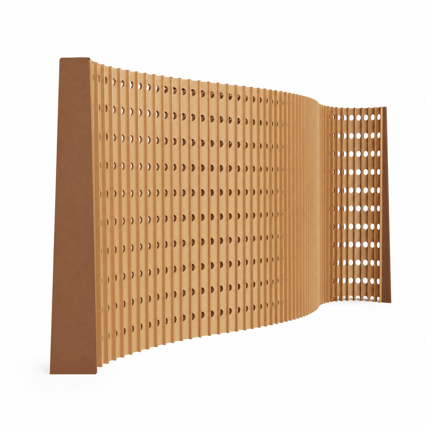 Modular Paper Partition Screen on a white background, shown from the front
