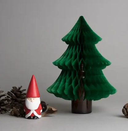 Honeycomb Paper Christmas Tree Aroma Diffuser Ornament