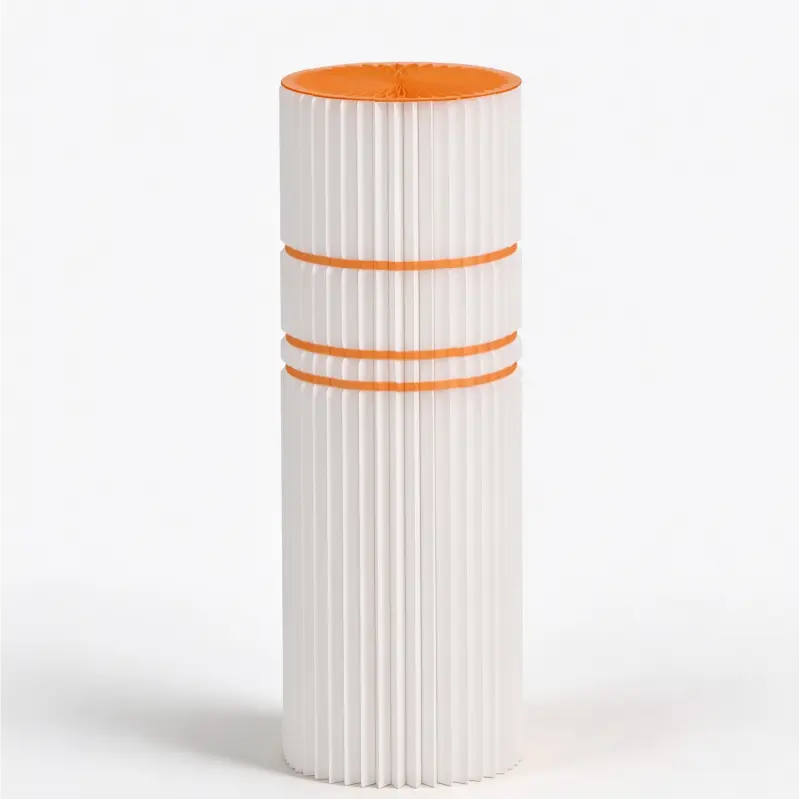 Foldable Honeycomb Paper Display Plinth for Retail and Events