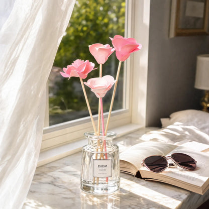 Flower Shaped Paper Aroma Diffuser, Decorative Fragrance Display