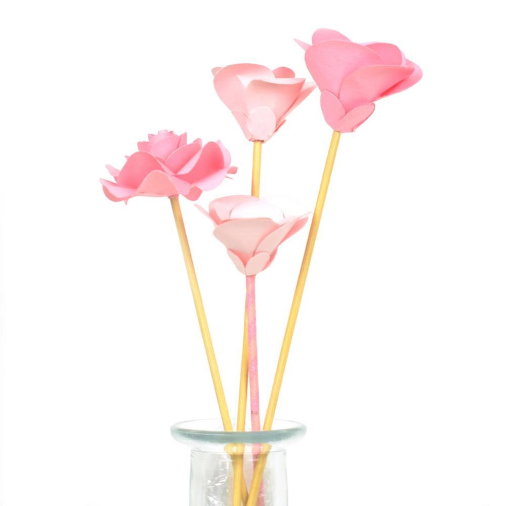 Flower Shaped Paper Aroma Diffuser, Decorative Fragrance Display