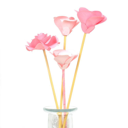 Flower Shaped Paper Aroma Diffuser, Decorative Fragrance Display
