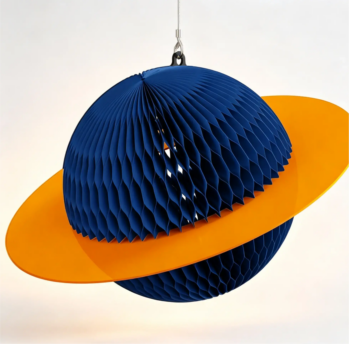 Honeycomb Paper Solar System Hanging Decorations Set