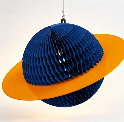 Honeycomb Paper Solar System Hanging Decorations Set