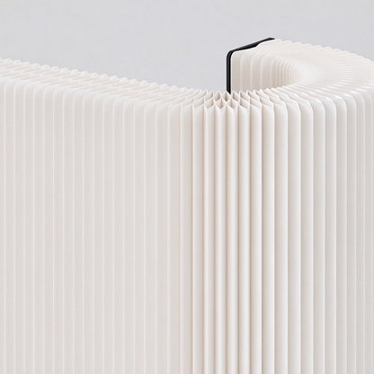 Foldable Honeycomb Paper Curved Reception Counter