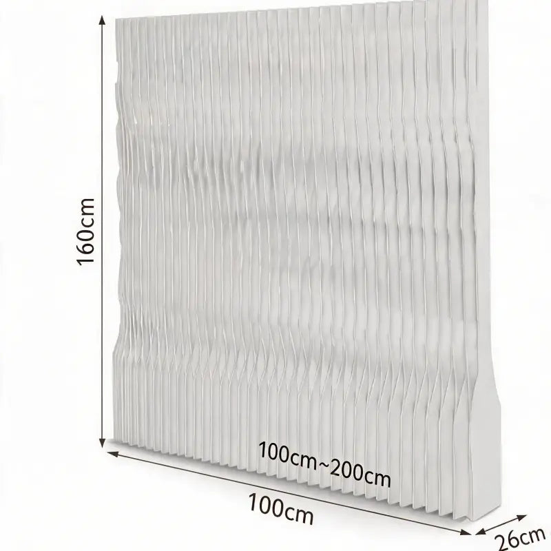 Freestanding Foldable Paper Partition Room Divider