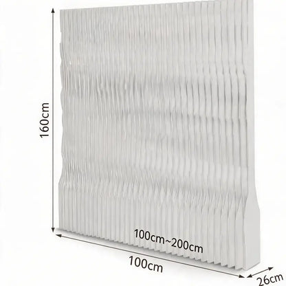 Freestanding Foldable Paper Partition Room Divider