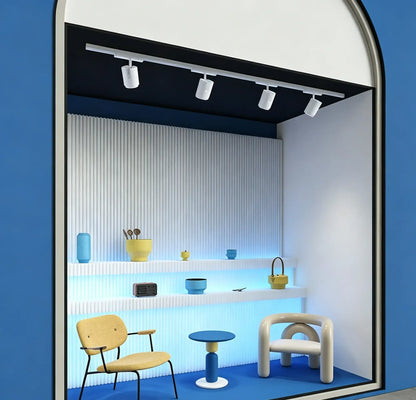 Custom Printed Paper Screen with Display Shelves, Photo Backdrop Wall