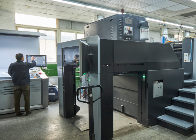 Industrial machinery used for paper product manufacturing