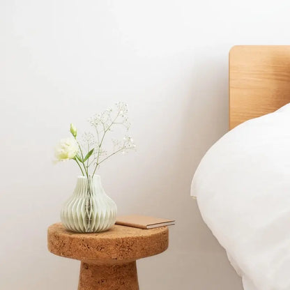 Reusable Honeycomb Paper Vase for Artificial Flowers