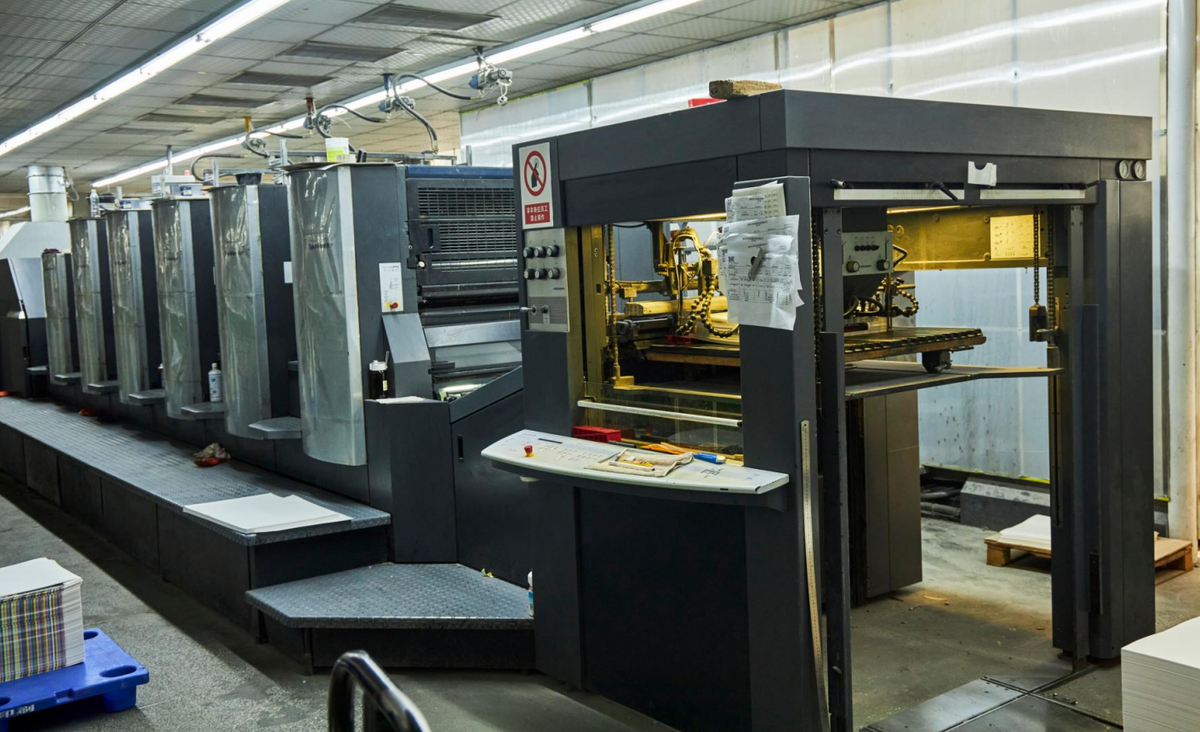 Integrated supply chain – modern printing and production machinery