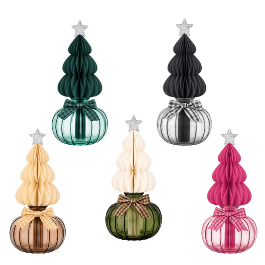 Wholesale Christmas Tree Honeycomb Paper Fragrance Diffuser