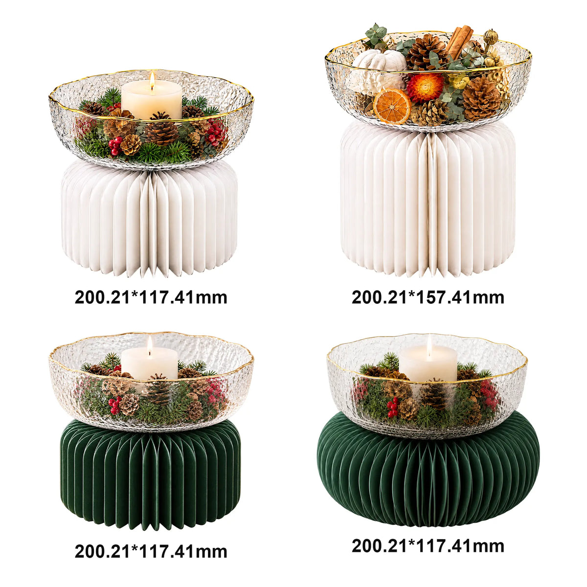 Wholesale Honeycomb Paper Candle Holder Base