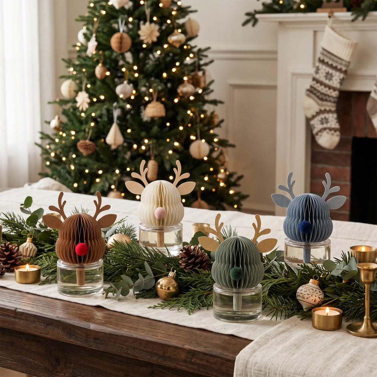 Wholesale Reindeer Honeycomb Paper Fragrance Diffuser