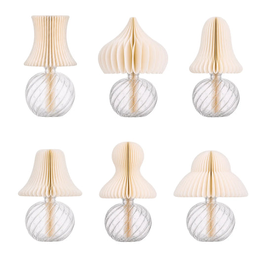 Wholesale White Honeycomb Paper Diffuser Set of 6