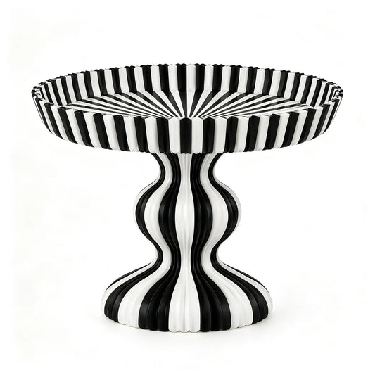 Wholesale Black and White Honeycomb Paper Display Pedestal