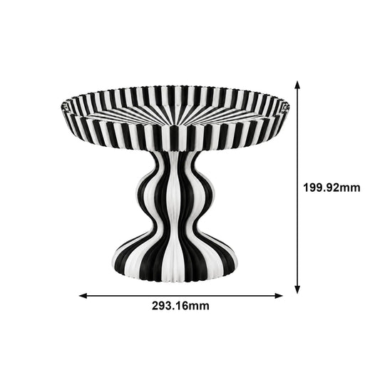 Wholesale Black and White Honeycomb Paper Display Pedestal