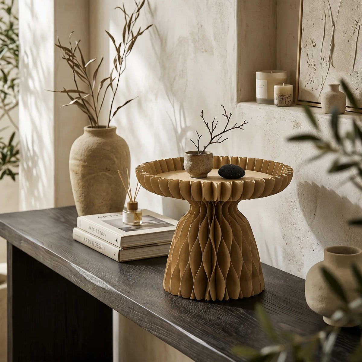 Wholesale Kraft Paper Honeycomb Display Pedestal