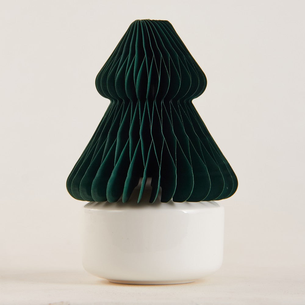 Tree-Shaped Honeycomb Paper Fragrance Diffuser on a white background