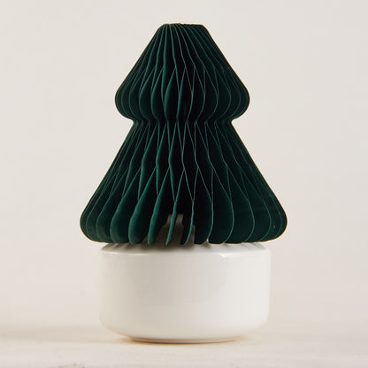 Tree-Shaped Honeycomb Paper Fragrance Diffuser on a white background