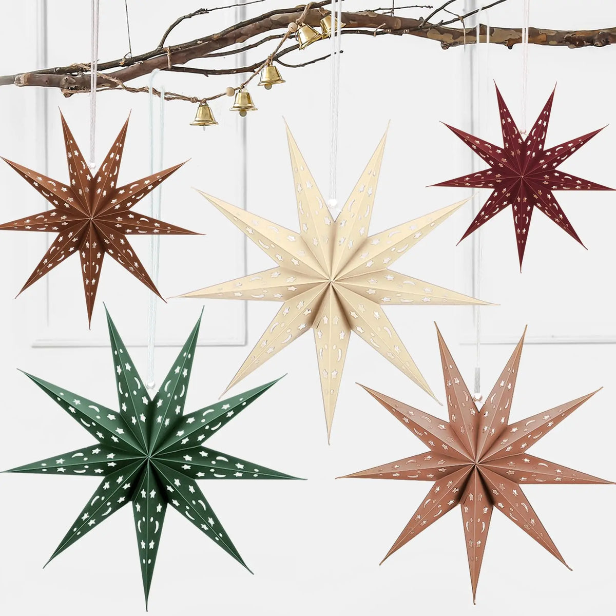 Wholesale 7-Point Paper Star Lanterns