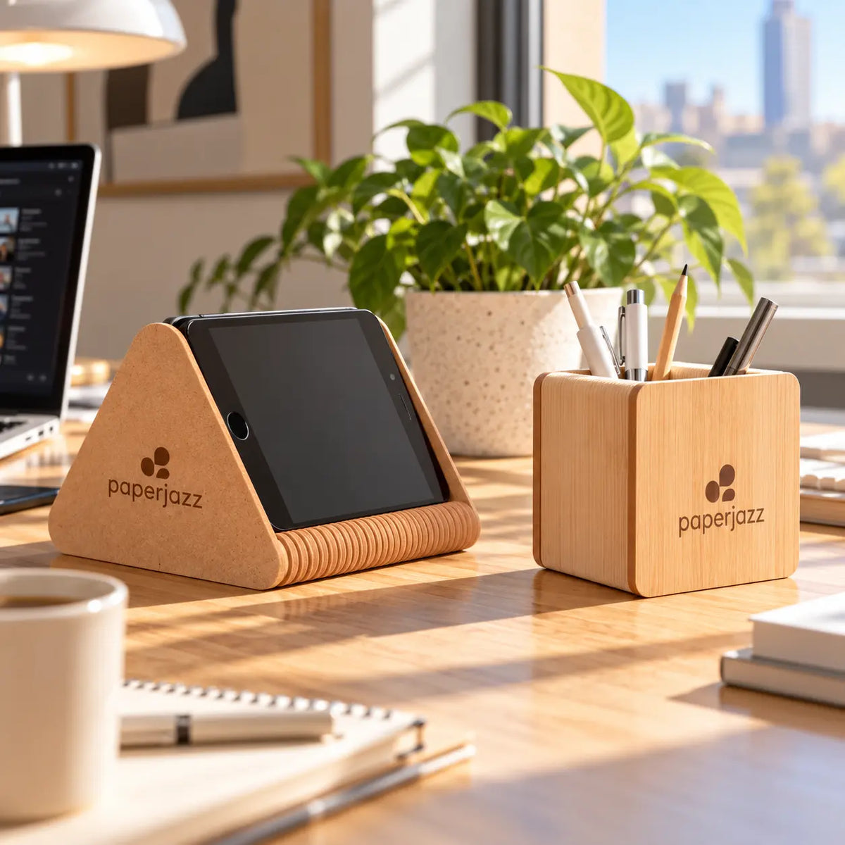 Practical paper gift for desk and cultural use
