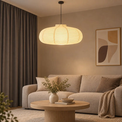 Pumpkin Paper Pendant Lampshade