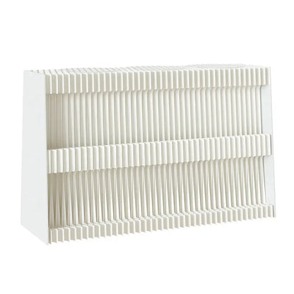 Foldable Accordion Paper Display Shelf
