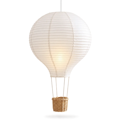Paper Hot Air Balloon Pendant Light