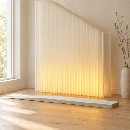 Illuminated Accordion Paper Room Divider